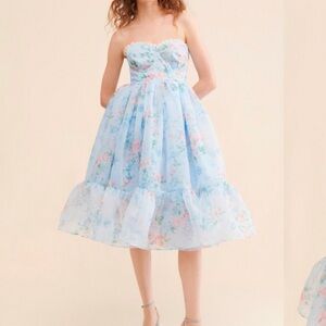 Selkie French Puff Corset Dress